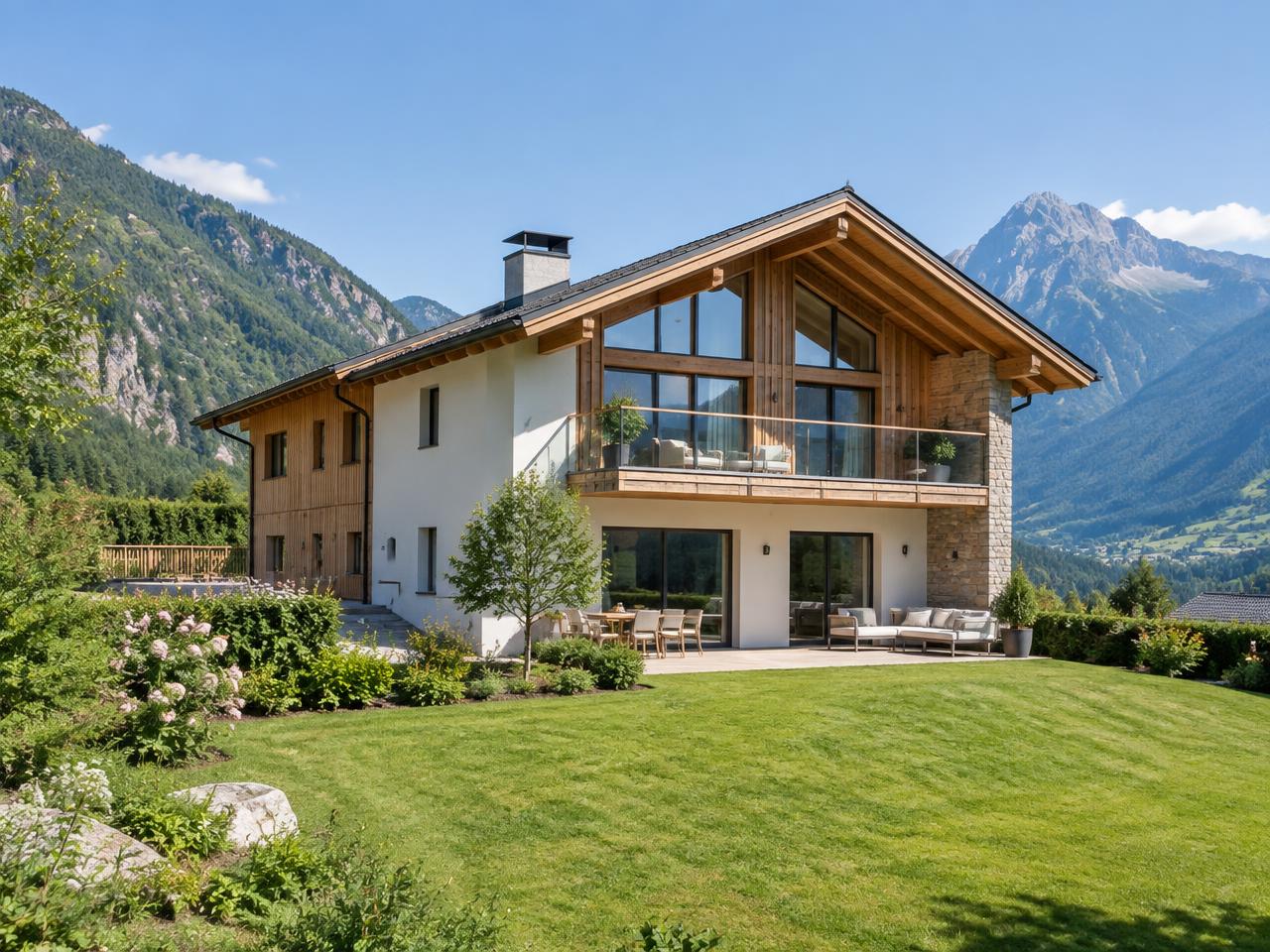 Villa con giardino in Valle di Ledro (foto DEMO)